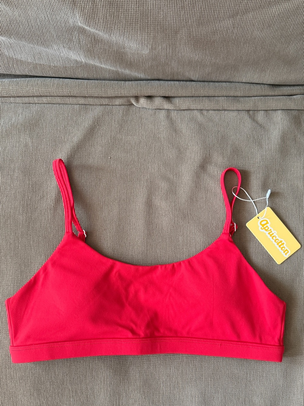 Apricotton Strawberry Bra Red Adjustable Bralette NWT M